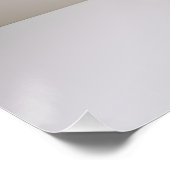 Vaas met rode en witte bloemen perfect poster (Hoek)