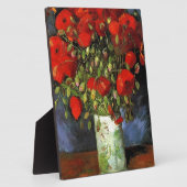 Vaas met rode klaprozen Vincent van Gogh Fotoplaat (Zijkant)