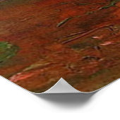 Vaas met Rode Poppies door Vincent van Gogh. Poster (Hoek)