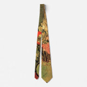 Vaas met Rose Mallows door Vincent van Gogh Stropdas (Achterkant)