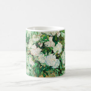 Vaas met roze rozen, Vincent Van Gogh Koffiemok