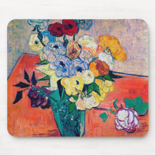 Vaas met rozen en anemoon, Van Gogh Muismat
