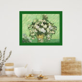 Vaas met Rozen Post-Impressionistisch Poster (Keuken)