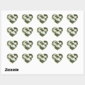 Vaas met Rozen - Van Gogh Hart Sticker (Vel)