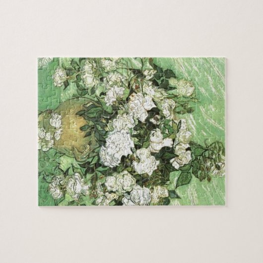 Vaas met Rozen - Van Gogh Legpuzzel (Horizontaal)