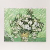 Vaas met Rozen - Van Gogh schilderende kunst  Legpuzzel (Horizontaal)
