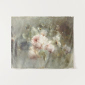 Vaas met rozen van Margaretha Roosenboom Wandkleed (Voorkant (horizontaal))