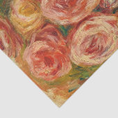 Vaas met rozen van Renoir Tissuepapier (Detail)