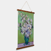Vaas met Rozen, Vincent van Gogh Hangend Wandkleed (Gebogen)