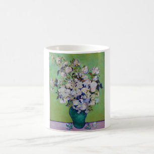 Vaas met Rozen, Vincent van Gogh Koffiemok