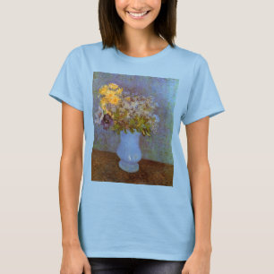 Vaas met seringen en madeliefjes door Vincent van  T-shirt