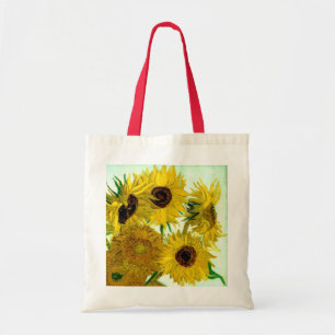 Vaas met twaalf zonnebloemen, Van Gogh Fine Art Tote Bag
