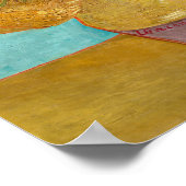 Vaas met twaalf zonnebloemen | Van Gogh | Poster (Hoek)