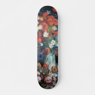 Vaas met weidebloemen en rozen door Van Gogh Persoonlijk Skateboard
