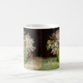 Vaas met Zinnia Bloemen door Vincent van Gogh Koffiemok (Center)