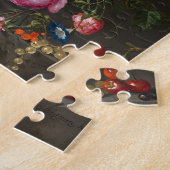 Vaas van bloemen | Jan Davidsz de Heem Legpuzzel (Zijkant)