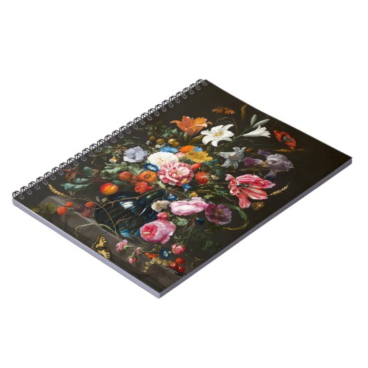 Vaas van bloemen | Jan Davidsz de Heem Notitieboek (Linkerzijde)