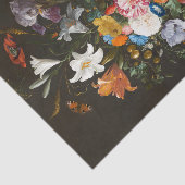 Vaas van bloemen | Jan Davidsz de Heem Tissuepapier (Detail)