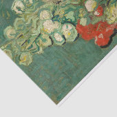 Vaas van bloemen van Vincent van Gogh Tissuepapier (Detail)