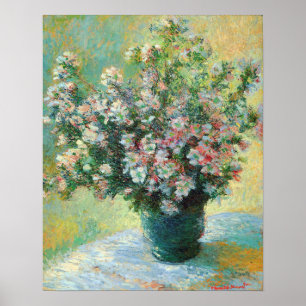 Vaas van Flowers Fine Art Claude Monet Fine Art Poster