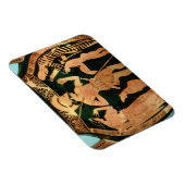 Vaas van het rode cijfer dat een soldaat weergeeft magneet (Rechterzijde)