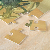 Vaas van lavendel met mij hou van je woorden legpuzzel (Zijkant)