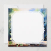 Vaas van madeliefjes  Bloemen Blank Kaart (Achterkant)