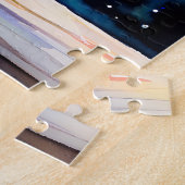 Vaas van madeliefjes  Bloemen Legpuzzel (Zijkant)