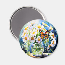 Vaas van madeliefjes Bloemen