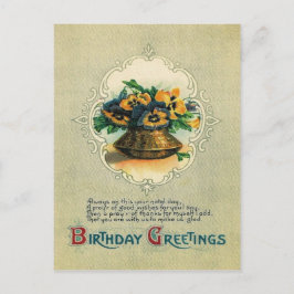 Vaas van Pansies Briefkaart