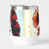  vaas van rode papavers (Rechts)