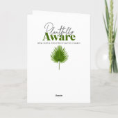 vaas van rode papavers Verjaardag Kaart (Achterkant)