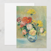 Vaas van Rozen en Dahlia's | Renoir (Voorkant / Achterkant)
