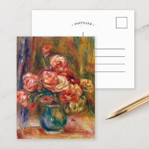 Vaas van Rozen   Renoir Briefkaart