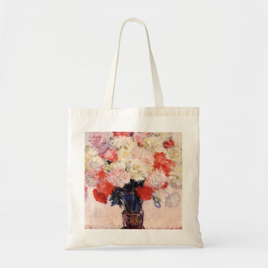 Vaas van volken door Claude Monet Tote Bag (Voorkant)