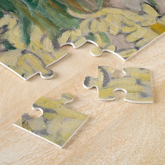 Vaas Versierd met Anemonen | Louis Valtat Legpuzzel (Zijkant)