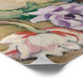 Vaas Versierd met Anemonen | Louis Valtat Poster (Hoek)