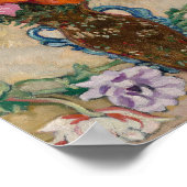Vaas Versierd met Anemonen | Louis Valtat Poster (Hoek)