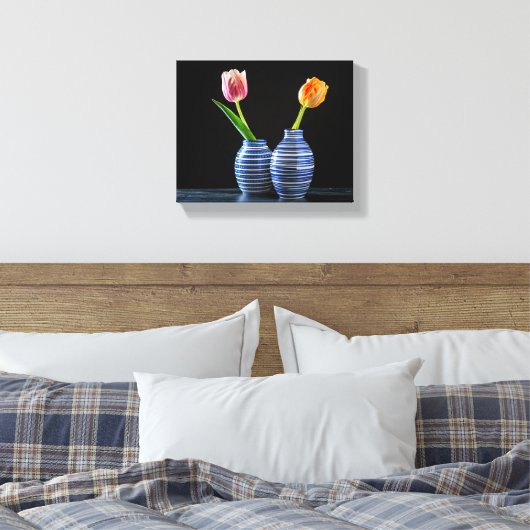 vaasfoto canvas afdruk (Insitu (Slaapkamer))