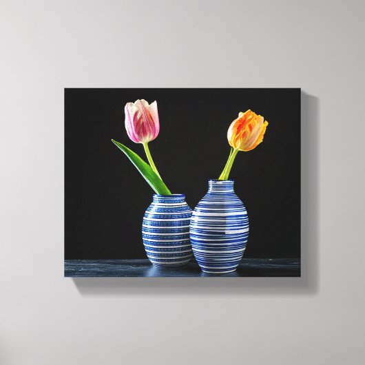 vaasfoto canvas afdruk (Voorkant)