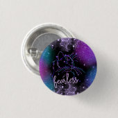 Vaatloze galaxkat ronde button 3,2 cm (Voorkant /achterkant)