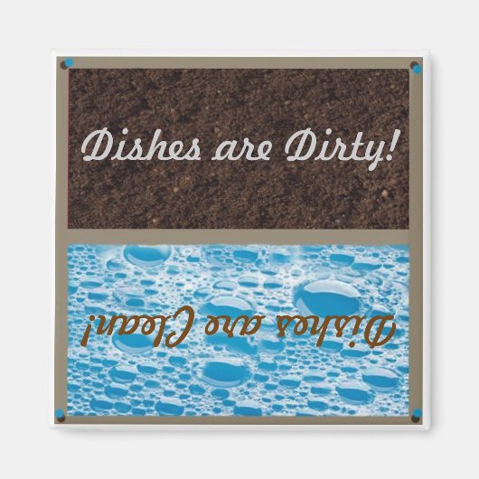 Vaatwasmachine magneet (Voorkant)