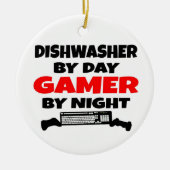 Vaatwasser Gamer Keramisch Ornament (Voorkant)