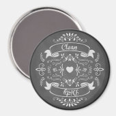 Vaatwasser Keuken Gerechten Schoon Vuil Krijtbord Magneet (Voorkant / Achterkant)