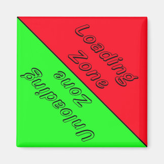 Vaatwasser Laad- en loszones Magneet