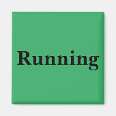 Vaatwasser magneet - hardlopen (Voorkant)