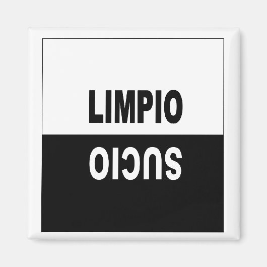 Vaatwasser Magneet in het Spaans (Voorkant)