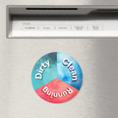 Vaatwasser Magneet Kantoor Keuken Schoon Vuil (Insitu (Vaatwasser))