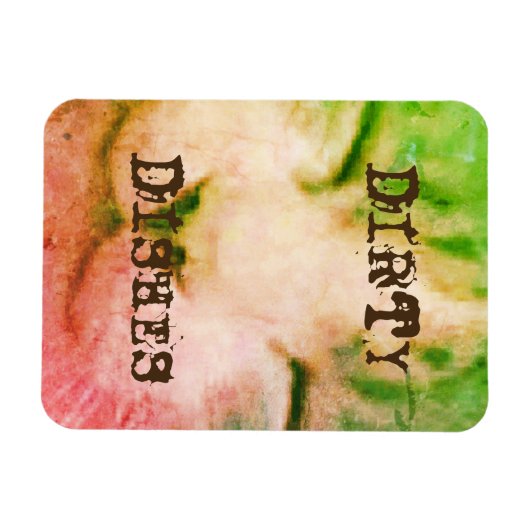 Vaatwasser Magneet Kat Vuil (Horizontaal)