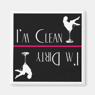 Vaatwasser magneet—Vuil meisje Magneet